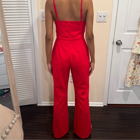 Red French Connection Jumpsuit - Picture 6 of 6